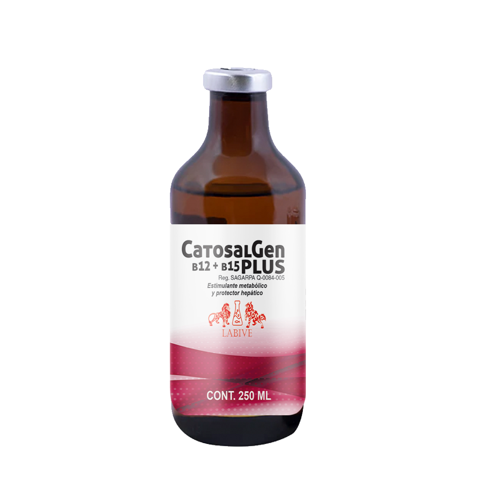 Catosal Gen Plus Inyectable Vitamina B12 y B15 para Ganado